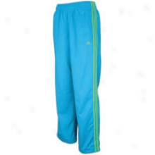 Adidas 3 Stripes Pant - Womens - Sharp Blue/intense Green