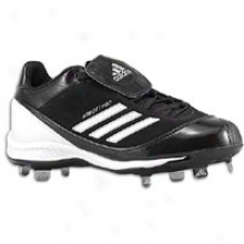 Adidas Abbott Pro Metal Low - Womens - Black/white/metallic Silver