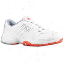 Adidas Barricade Team 2 - Womens - Running White/metallic Silver/cofe Energy