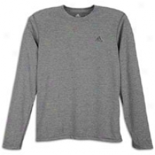 Adidas Clima Ultimzte L/s T-shirt - Mens - Dark Grey Heathsr/black