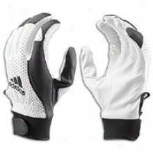 Adidas Dk Lightning Batting Gloves - Mens - White/black