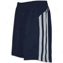 Adidas Fat Stripes 10" Short - Mens - Collegiate Navy/sharp Grey/clear Grey