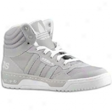 Adidas Originals Irvington Mid - Mebs - Aluminum/aluminum/white