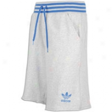 Adidas Originals Leisure Short - Mens - Light Grey Heather/bluebird