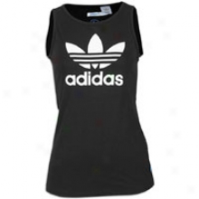 Adidas Originals Logo Tank - Womens - Black/white