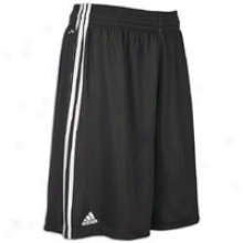 Adidas Practice Rev. 10" Short - Mens - Black/white