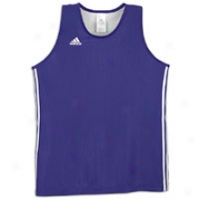 Adidas Practice Rev. Jersey - Mens - College Purple/white