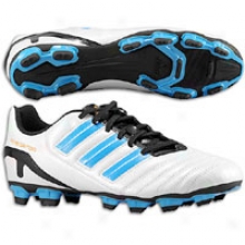 Adidas Predito Trx Fg - Mens - Running White/sharp Blue Metallic/warning