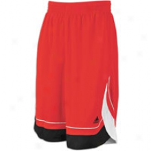 Adidas Pro Pattern Short - Mens - Light Scarlet/black