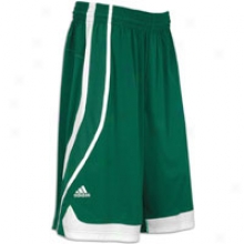 Adidas Pro Team Shlrt - Mens - Forest Green/white