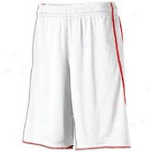 Adidas Pro Team Short - Womens - White/university Red