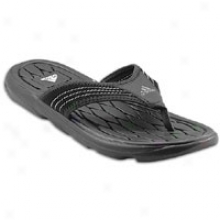 Adidas Raggmo Supercloud Thong - Mens - Black/gr3y Rock/mid Cinder