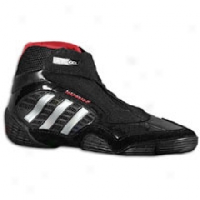 Adidas Response Wrestling Ii - Mens - Black/silver/red