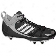 Adidas Scorch 9 D Mid - Mens - Black/wite/silver