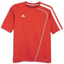 Adidas Sossto Jersey - Big Kids - University Red/white