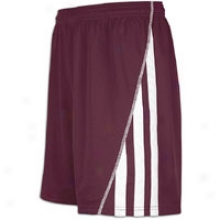 Adidas Sossto Short - Mens - Light Maroon/white