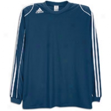 Adidas Squadra Ii L/s Jersey - Mens - Navy/white/white