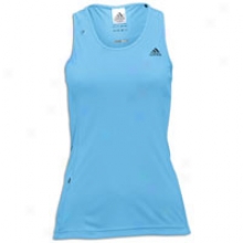 Adidas Supernova Fitted Tank - Womens - Fresh Splash/dark Navy