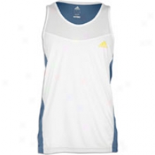 Adidas Spernova Singlet - Mens - White/power Steel/prime Yellow