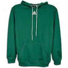 Adidas Tech Fleece Hoodie - Mens - Forest Green/white