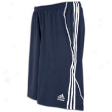 Adidas Techfit Loose Short - Mens - Dark Navy/white