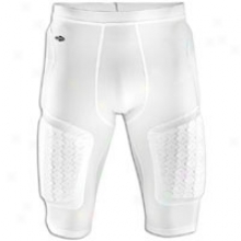 Adidass Techfit Padded Compression Short - Mens - White