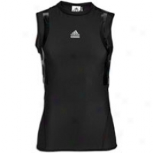 Adidas Techfit Powerweb S/l Top - Mens - Black/light Onyx