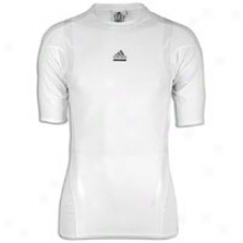 Adidas Techfi5 Powerweb S/s Top - Mens - White/light Onyx