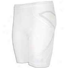 Adidas Techfit Preparation 7" Short Tight - Mens - White