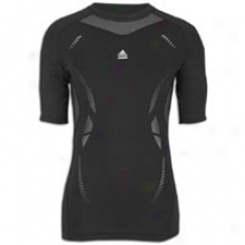 Adidas Techfit Preparation S/s T-shirt - Mens - Black