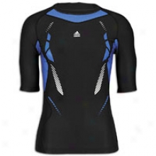 Adidas Tcehfit Recovery S/s Top - Mens - Black