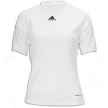 Adidas Tiro S/s Jersey - Womens - White/white