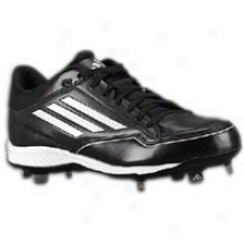 Adidas Titan Metal Low - Mens - Black/white/metallic Silver