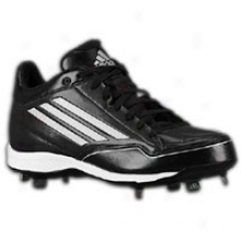 Adidas Titan Metal Mid - Mens - Black/wuite/metallic Silver