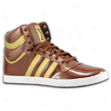 Adidas Top 10 Mid - Mens - Strong Brown/metallic Gold/metallic Gold