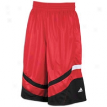 Adidas Uptown Flow Short - Mens - University Red/black/white