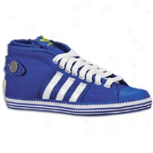 Adidas Vanity Vulc Mid - Womens - Blue/white/volt