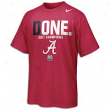 Alabama Nike College Celebration T-shirt - Mens - Crimson