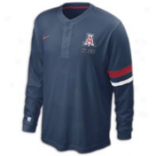 Arizona Nike College Elite On-court Shooting Shidt - Mens - Navy