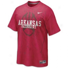 Arkansas Nike College Football Practice T-shirt - Mens - Varsity Crimson