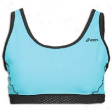 Asics Abby Basic Bra - Womens - Aqua/black