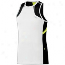 Asics Ard Singlet - Mens - White/black/wow