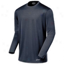 Asics Core L/s T-shirt - Mens - Iron