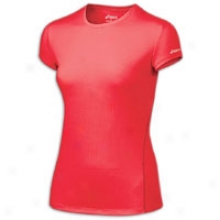 Asics Core S/s T-shirt - Womens - Ruby