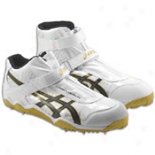 Asics Cyber Javelin London - Mens - White/blacj/gold