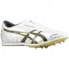 Asics Cyber Jump London - Mens - White/black/gold