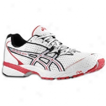 Asics Gel Ds Racer 8 - Mens - White/iightning/red