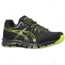 Asics Gel-nerve 33 - Mens - Black/lime/silver