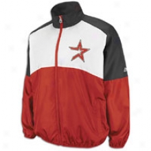 Astros Majestic Mlb Sports Night Lightweight Jacket - Mens - Crimson