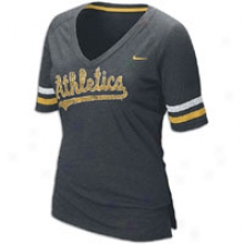 Atnletice Nike Mlb Softhand T-shirt - Womens - Dark